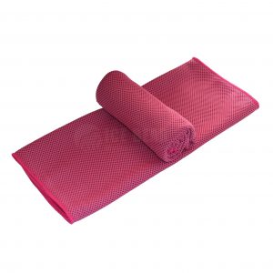 ICE-IT02-04    Rose red Ice towel