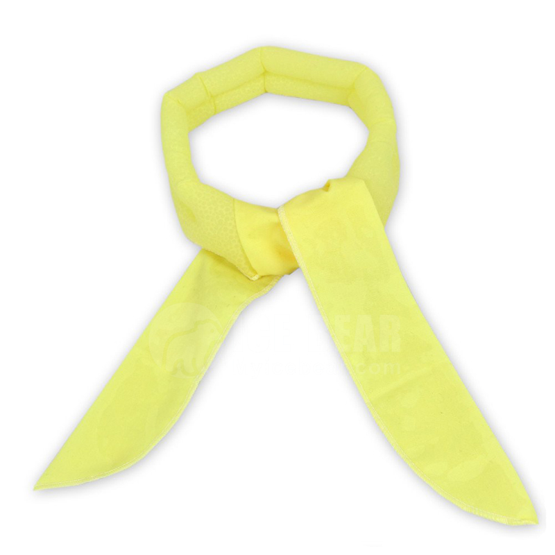 ICE-CS04    Yellow outdoor Cool scarf