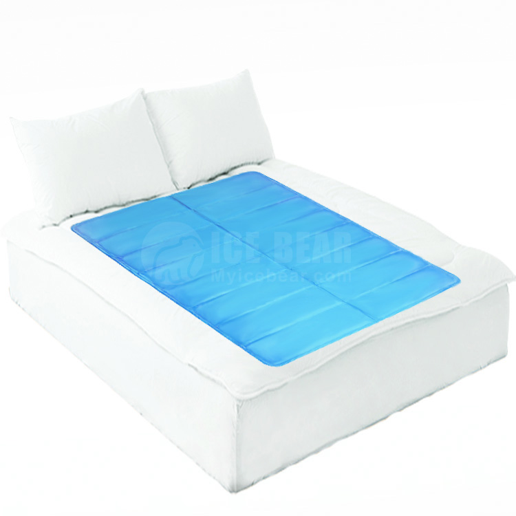 ICE-CM09-01   Dark Blue Cooling Mat for Bed