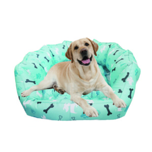 ICE-IPB01-01  Cartoon dog Inflatable dog bed