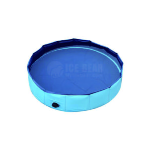 ICE-FDP02-01 Small Foldable Kiddie Dog pool Pet bathing tub