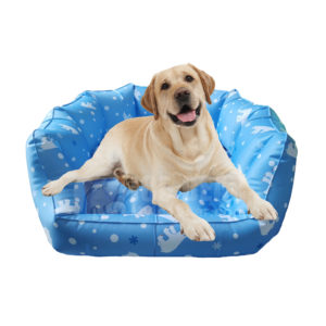 ICE-IPB01-02 Polar bear Inflatable dog bed