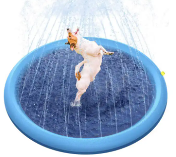 Outdoor Dog Sprinkler Toys Splash Pad Spray Pad Pool