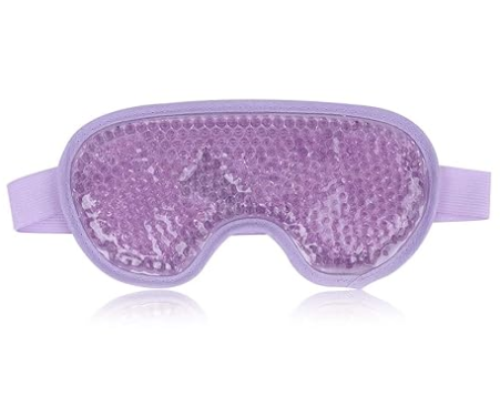 ICE-EM03-04 Eye Mask with Soft Plush Backing for Dark Circles